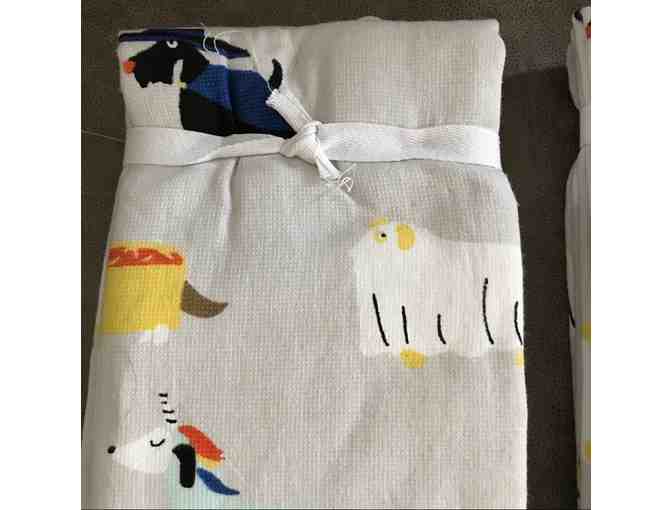 Kitchen Towels! Set of 3 Happy Wagoween Kitchen Towels - La Cuisine by Kassatex