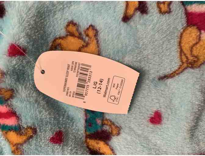 Dachshund Fleece Bottoms - Size Large!