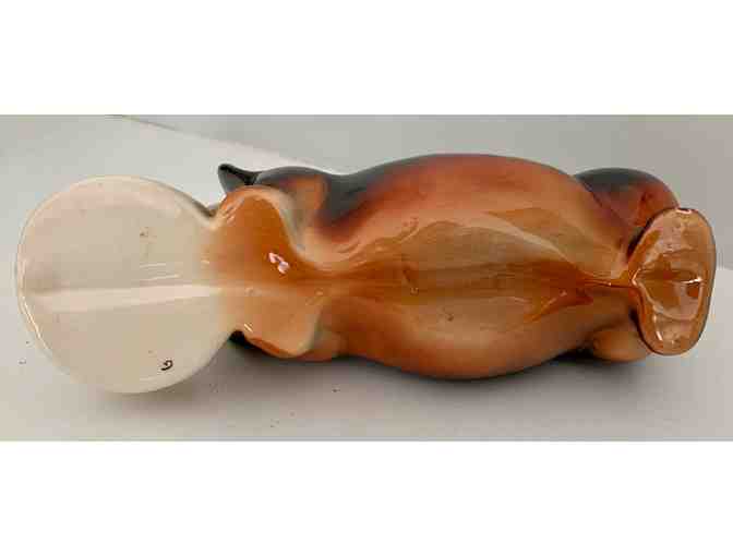 Vintage Dachshund Planter / Trinket Dish / Sink Caddy - Possibly Freeman McFarlin?