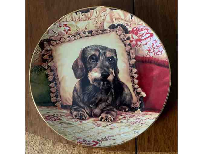 Danbury Mint Dachshund Collector Plates - 7 Plates in Total - Beautiful Condition!