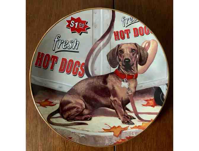 Danbury Mint Dachshund Collector Plates - 7 Plates in Total - Beautiful Condition!