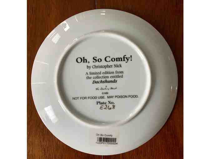 Danbury Mint Dachshund Collector Plates - 7 Plates in Total - Beautiful Condition!