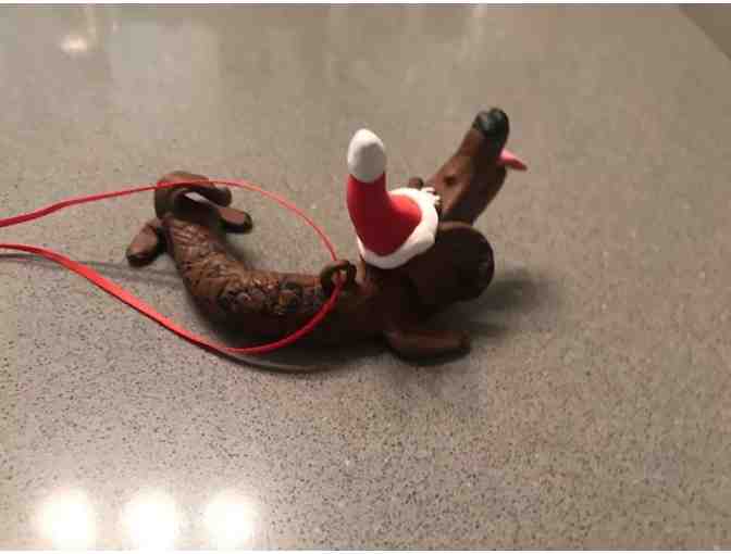 Adorable Handmade Dachshund Figurine with gift box