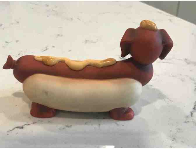 Dachshund Hotdog 1997 Stewart Moskowitz collectible figurine by Enesco!