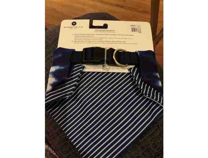 Ellen Degeneres Tie Dye Heart Bandana Collar - Size Medium (14' to 20')