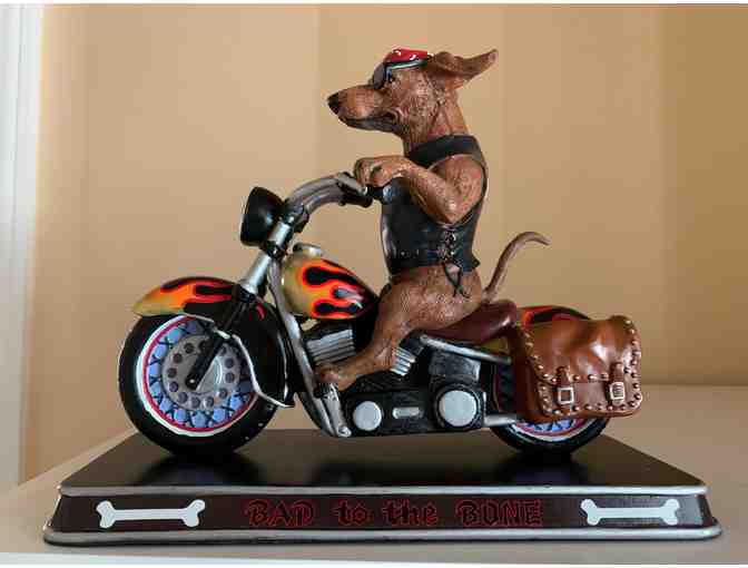 Danbury Mint Dachshund Figurine!! Bad to the Bone!!