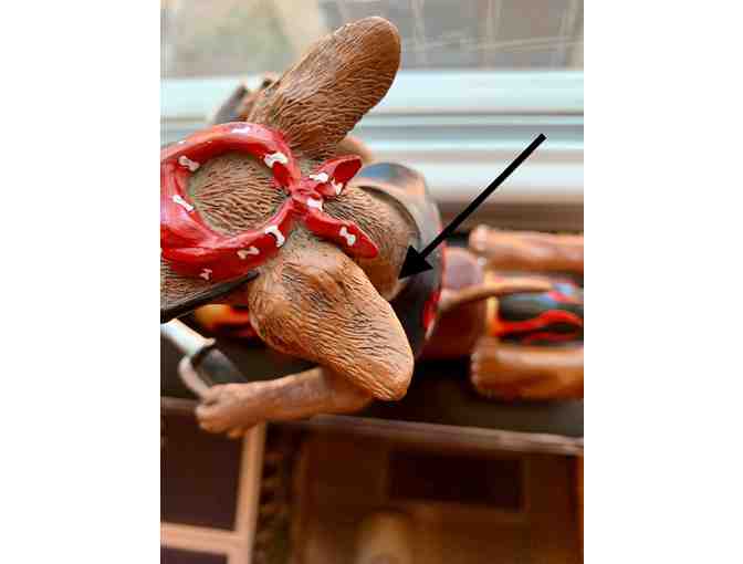 Danbury Mint Dachshund Figurine!! Bad to the Bone!!