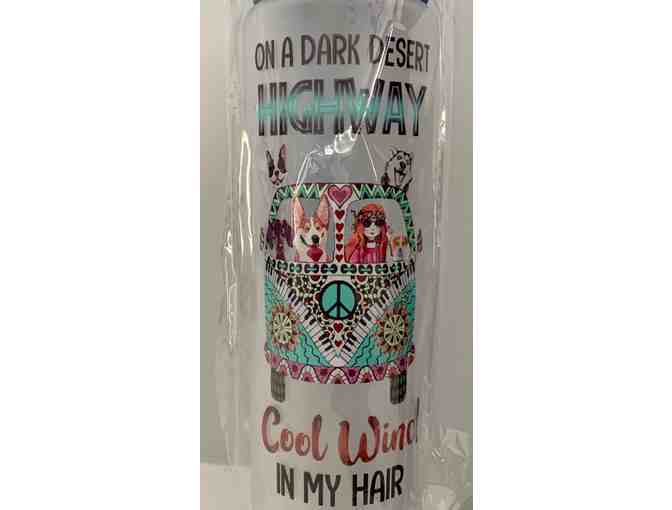 Premium Infuser Water Bottle - On a Dark Desert Highway!! Reminder to drink water!