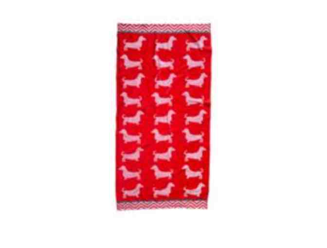 Dachshund beach towel - 100% Cotton!