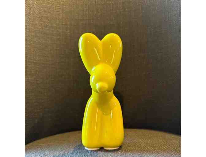 Ceramic Balloon Dog Figurine