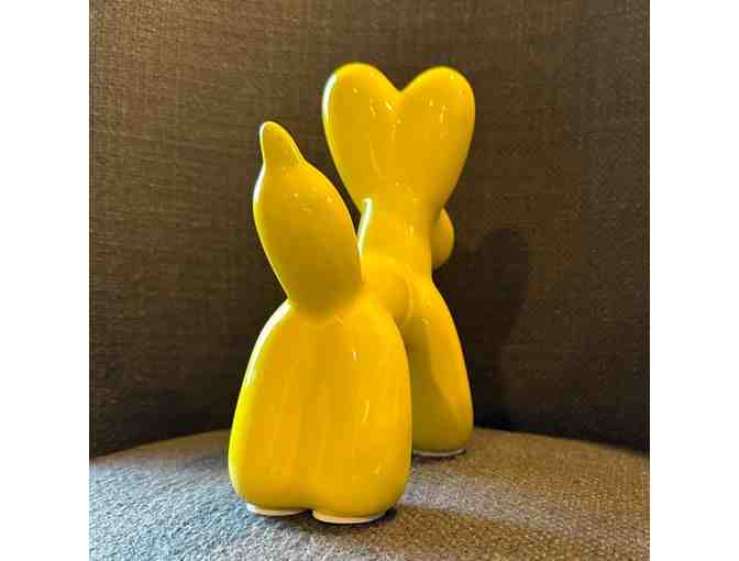 Ceramic Balloon Dog Figurine