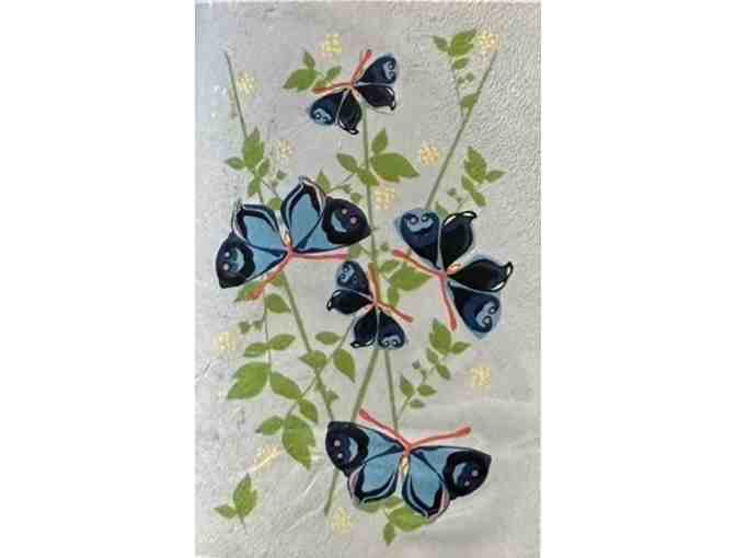 Colorful Tea Towel Set Featuring Artist Elizabeth Grubaugh