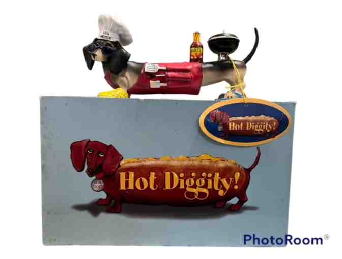Hot Diggity Dachshund 'BBQ Wiener' - Repaired!