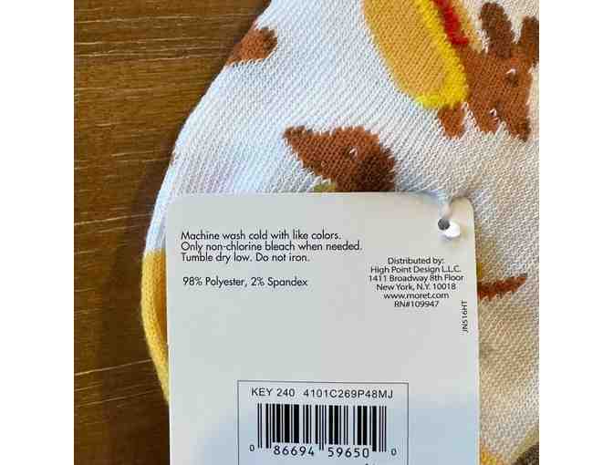 Hot Dog! 3 Pair of Ladies No Show Socks