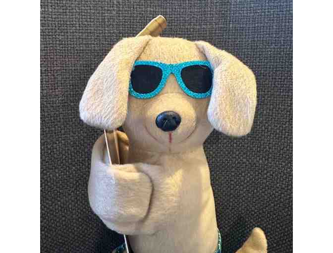 Beach Dog Wine Bottle Hugger