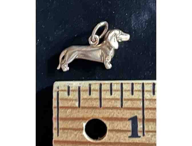 BUY A CHANCE TO WIN! 14K Rose Gold Smooth Dachshund Charm (Max 100 tickets)