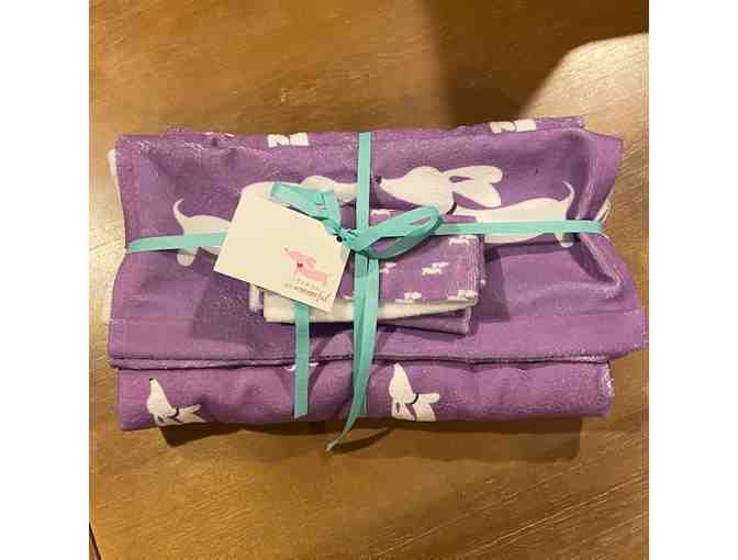 Doxie Bathroom Towel Set