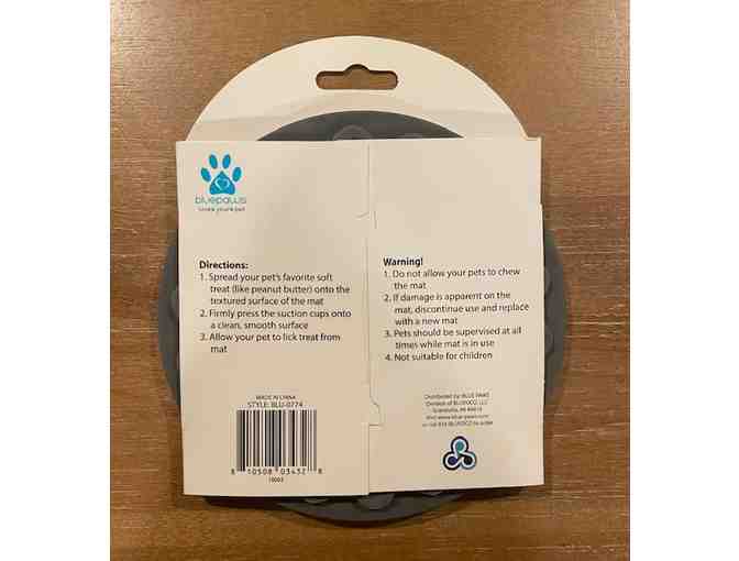 Pet Treat Feeding Mat w/Suction Cups