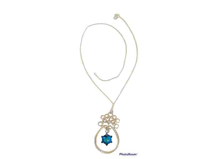 Sterling Silver Chain - Handmade Pendant! 18' chain