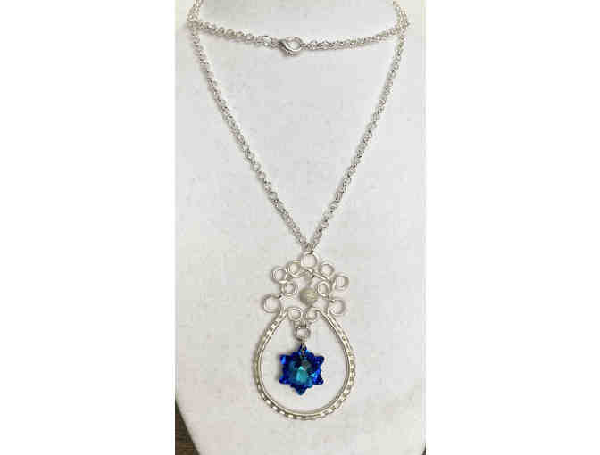 Sterling Silver Chain - Handmade Pendant! 18' chain