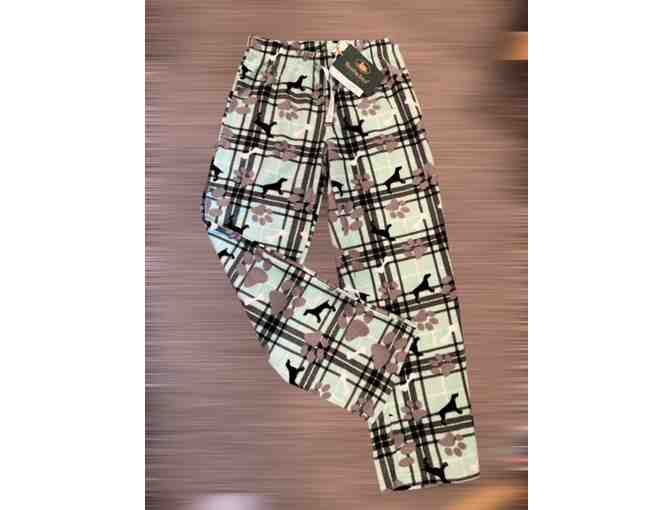 Lounge Pants - Size Small - by Stillwater Supply Co. - Paw Prints and Dogs - Photo 1