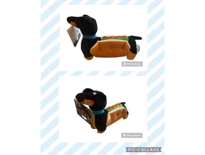 Hot Dog Dog Toy by Pet Toy Giftable World - Squeaky! - Photo 1