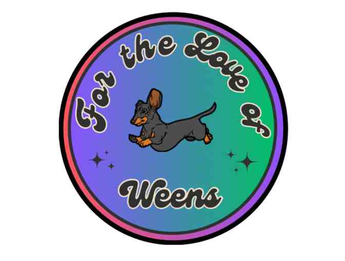 Peace Love Dachshunds Magnet - Made in USA - Donated by "For the Love of Weens" - Photo 2