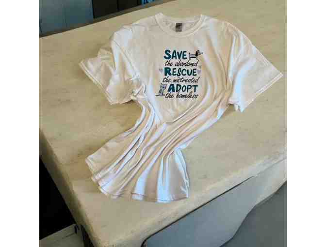 Gildan Rescue Short Sleeve T-Shirt Size 2XL - Exclusive AADR fundraiser t-shirt - Photo 1