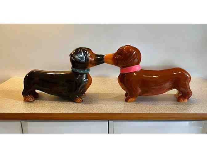 Westland MWAH Magnet Dachshund Salt and Pepper Shakers - Gently Loved! - Photo 1