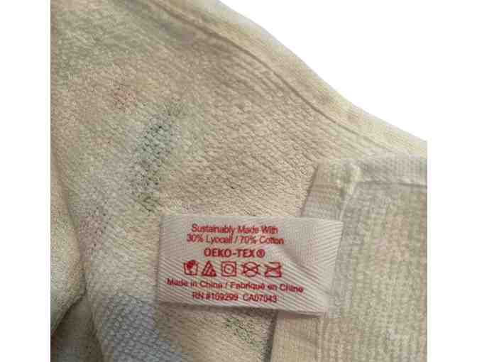 Casaba brand Hanging Holiday towel