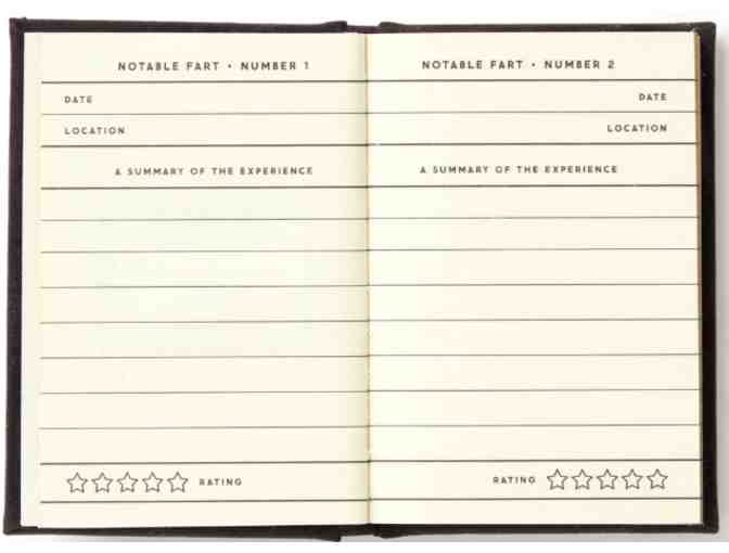 'A Tiny Fart Diary' by Brass Monkey (Set of 2)