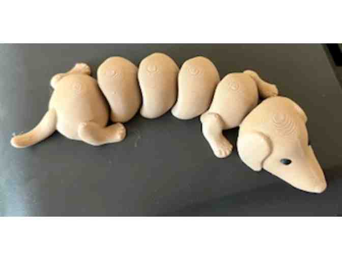 Fun Laser-Created Dachshund by Melissa Dubensky