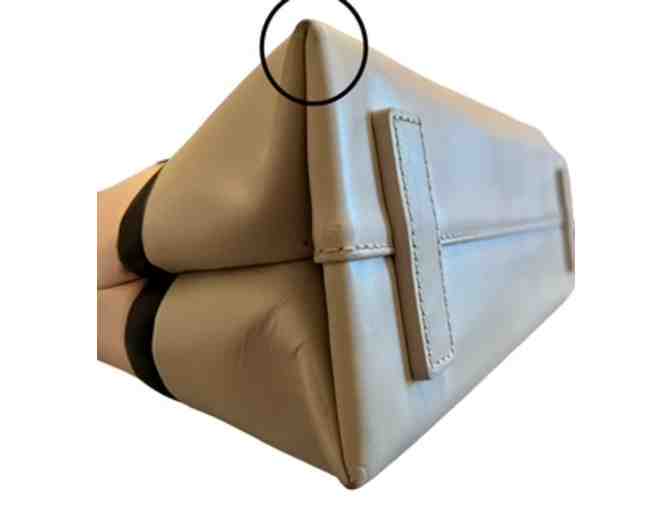 Radley & Friends London ALL LEATHER -- Top Handle / Crossbody Bag in Pink / Tan