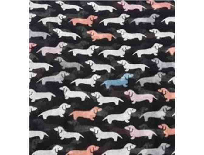 Dachshund Infinity Cowl Scarf for Women by Lina & Lily - 35'' x 35'' (70'' in circumferenc