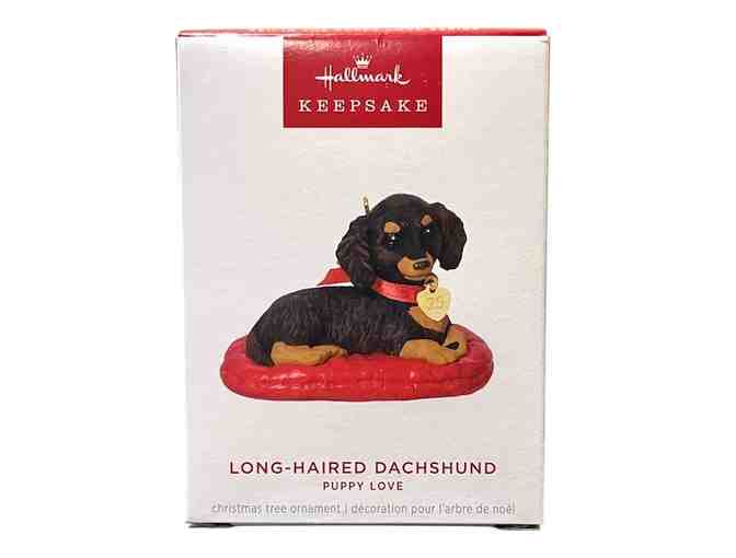 Hallmark Keepsake Ornament - Long-Haired Dachshund - Puppy Love