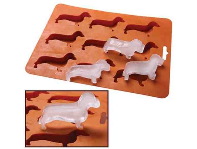 Dachshund Shaped Ice Cube Trays - Set of THREE