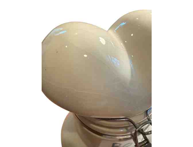 Dog Treat Jar - Bone Appetit - In the shape of a bone!