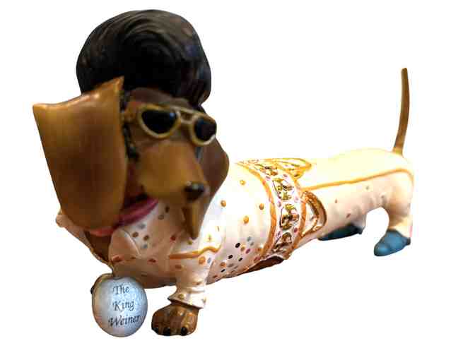 Hot Diggity Dog Dachshund 'The King Wiener' #16506 - REPAIRED TAIL