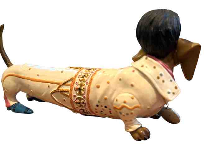 Hot Diggity Dog Dachshund 'The King Wiener' #16506 - REPAIRED TAIL
