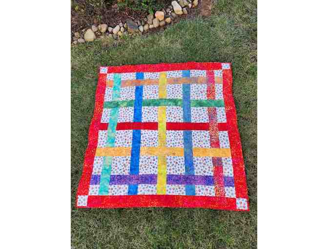 BUY A CHANCE TO WIN! Gorgeous Handmade Quilt created by Nancy McKee (Max 100 tickets)