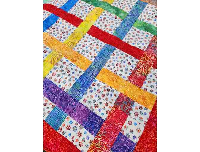 BUY A CHANCE TO WIN! Gorgeous Handmade Quilt created by Nancy McKee (Max 100 tickets)