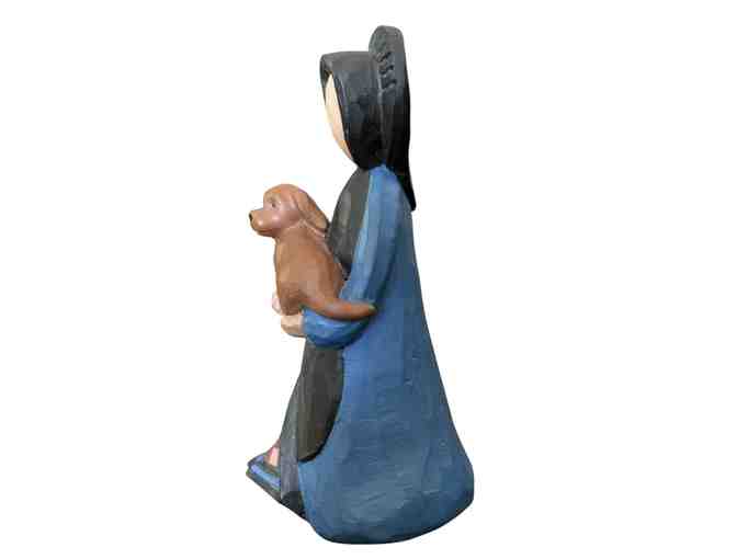 Blossom Bucket Esther O’Hara Amish Women with Dog - 2009