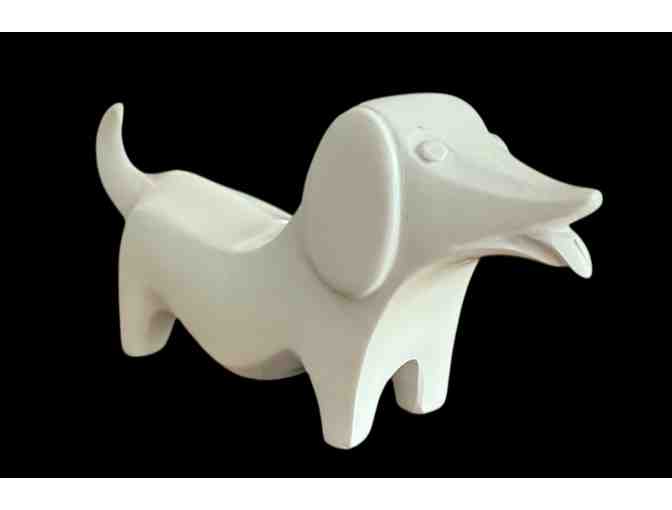Jonathan Adler Stoneware Dachshund Figurine