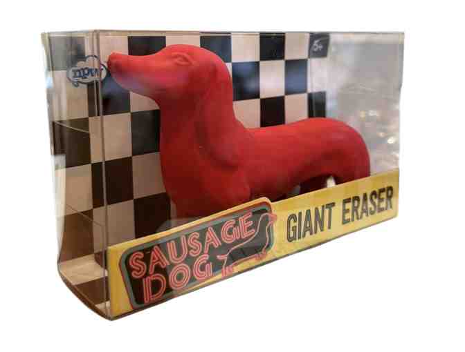 Sausage Dog Giant Eraser