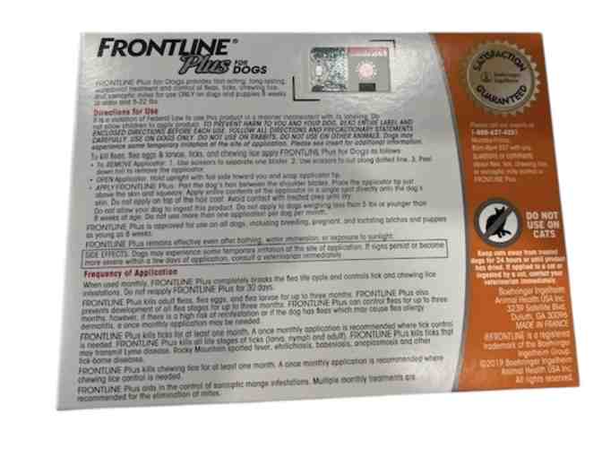 Frontline Plus for Dogs (6 months 5-22lbs)