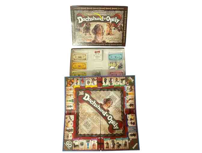 Dachshund-opoly! A Board Game! Box is opened but never used!