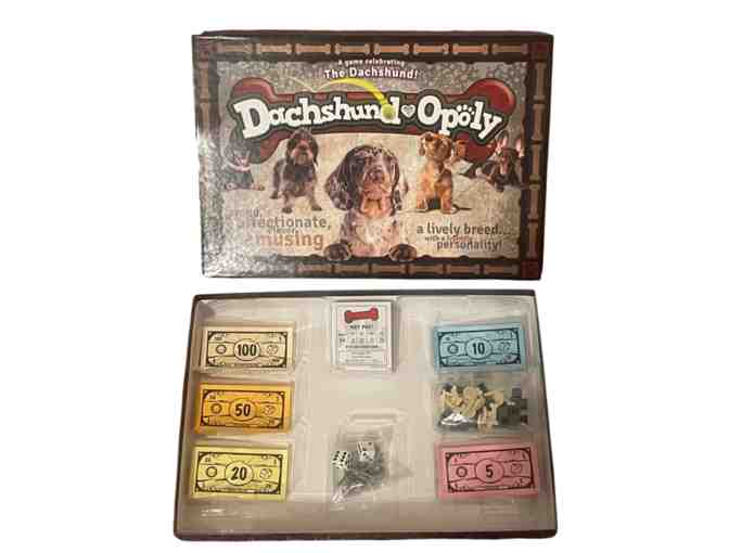 Dachshund-opoly! A Board Game! Box is opened but never used!