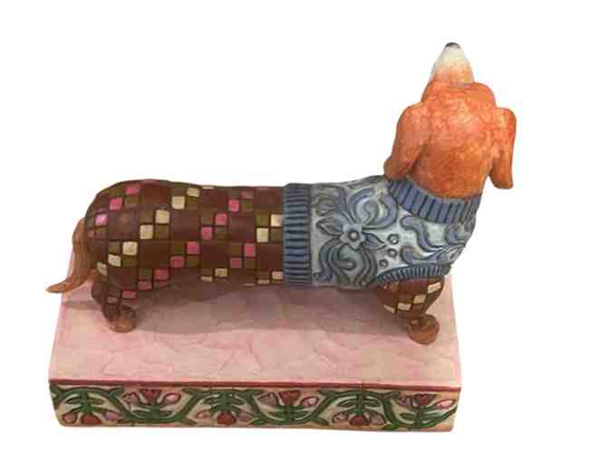 Jim Shore Heartwood Creek Enesco 'Longfellow' Dachshund Figurine