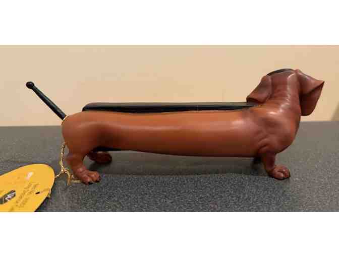 Hot Diggity Dog Dachshund 'Long Distance Call' #16553 - with box but only oblong tag
