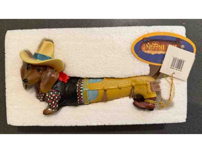Hot Diggity Dog Dachshund 'Get A Long Little Doggie' #16505 - MISSING 2 TASSELS